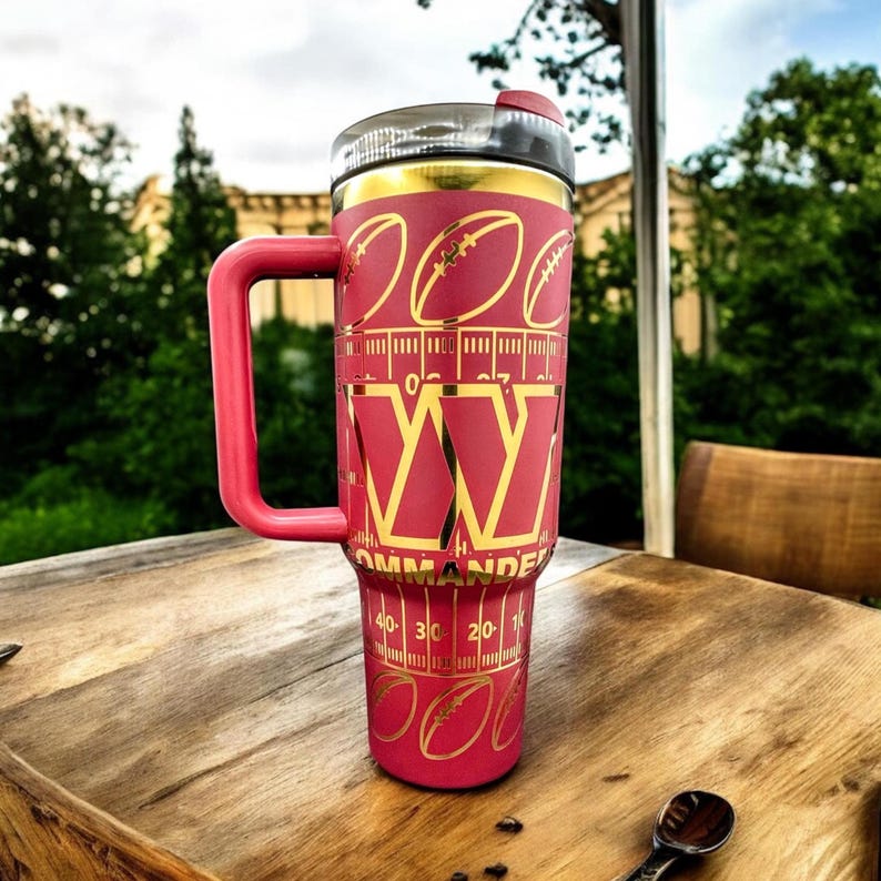 NomadEngravers Washington Commanders Tumbler - Thumbnail 3
