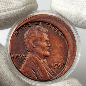 Coins 1955/55 Double Die Error US Commemorative Coin, Antique Collectible, and an Ideal Gift for Coin Enthusiasts
