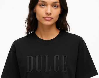 ラティーナ「ドゥルセ」の名言Tシャツ：スペインの誇りTシャツ