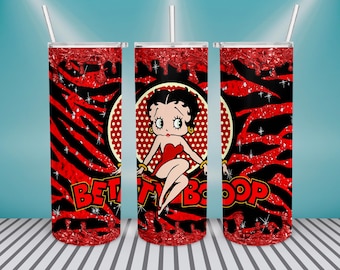 betty boop tumbler png, Betty 20oz tumbler png, Betty Girl tumbler sublimation design, girl tumbler, betty tumbler template,digital download