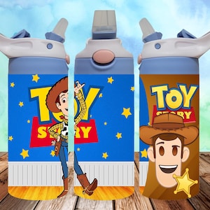 Zabawki 12oz Tumbler PNG - Zabawkowa butelka na wodę - Toy story 12oz Kid Flip Top Sippy Cup Tumbler Wrap - Zabawka Tumbler Wrap, Pobieranie cyfrowe