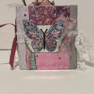 Faith journal junk journal altered journal handmade journal vintage