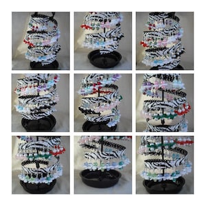 36 Mix Assorted Random Earrings-Color Beads,Pearl,Spacer Beads Silver,Earring Hook,Swarovski Crystal Beads, Felt,Craft Show.(7 Free Gifts)