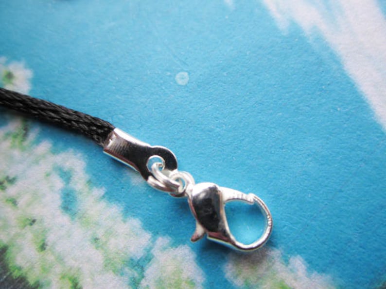 50pcs 1618 Inch Adjustable 2mm Black Satin Necklace Cords Etsy