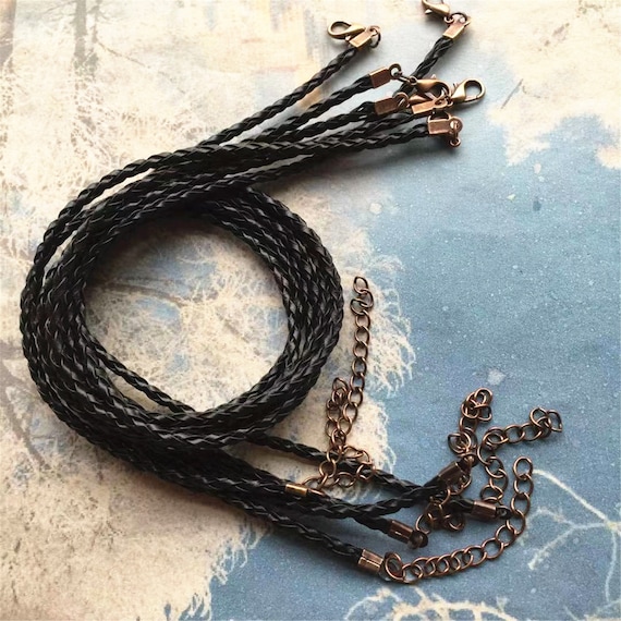 Antiqued Copper Finish-15pcs 12-24 Inch Adjustable Black