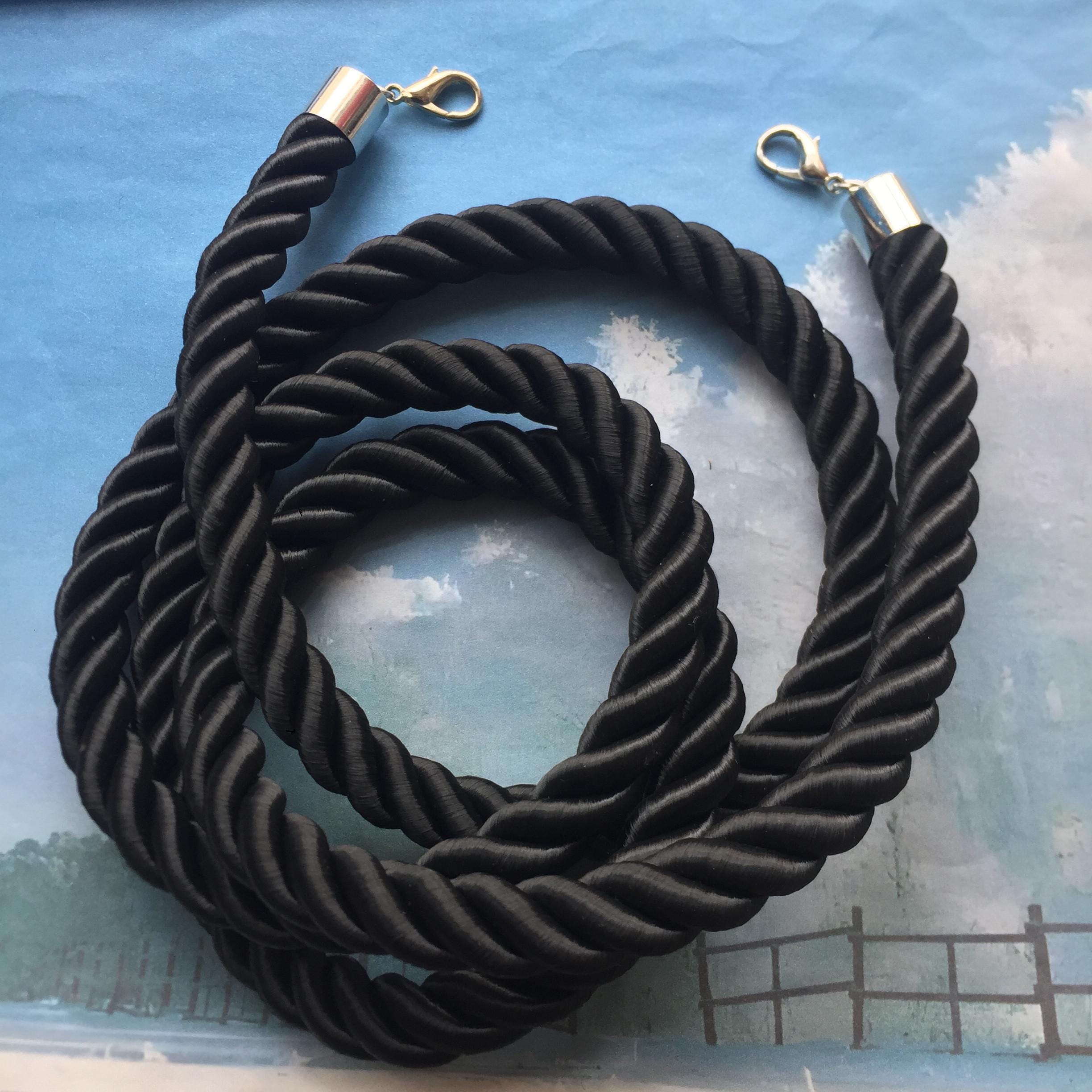 Corde Courante / Corde D'arrêt Rouge Rubis En 100 % Polypropylène (cordes De Rampe / Barrière