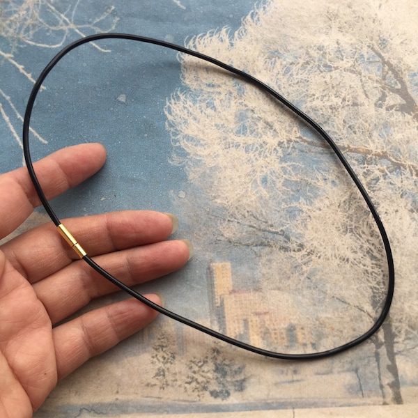 Rubber Necklace Etsy