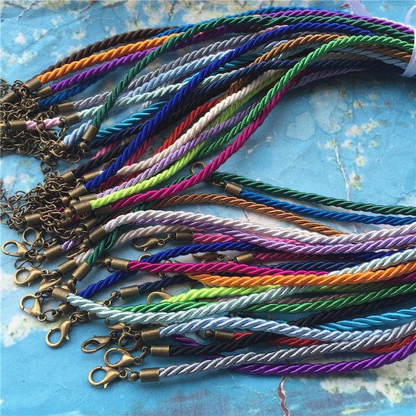 TEN 10 Packets Griffin Silk Cord 66 Feet. Beading String With Needles ...