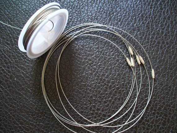 Free Shipping 100pcs 6-26 Inch 1mm Silver Stainless Steel Necklace