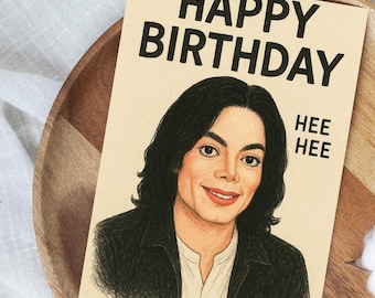 Hee-Hee Birthday Card | Pop Music Fan Gift