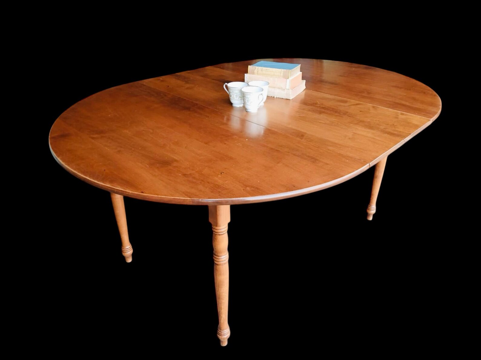 Vintage Tell City Maple 7 Piece Dining Set With Table and Windsor ...