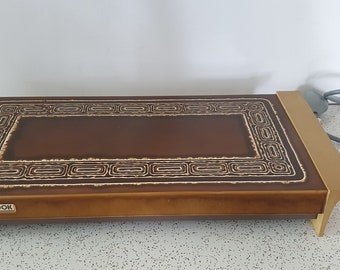 1970s vintage kambrook enamelled electric warming plate