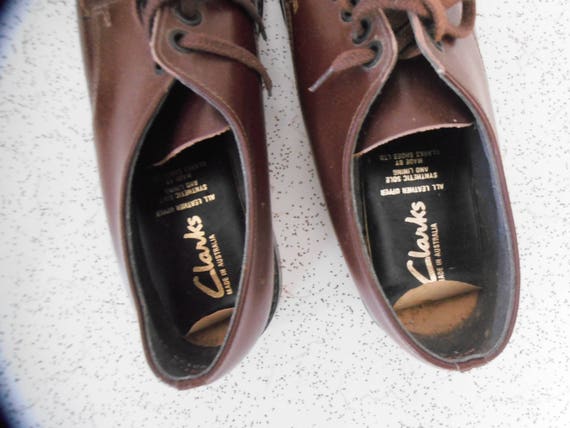 clarks brown school shoes