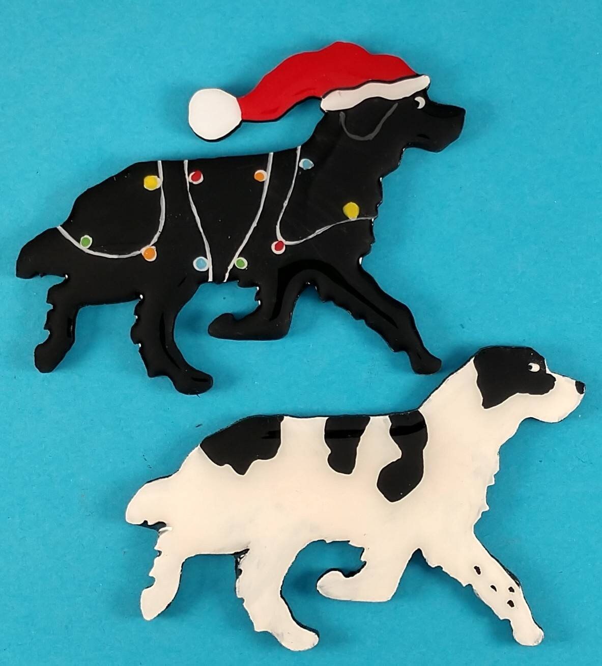 newfoundland dog ornaments