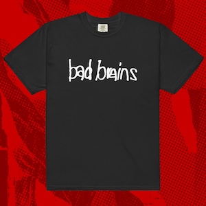Bad Brains Logo Shirt | Hardcore Punk Cro-Mags Minor Threat Black Flag