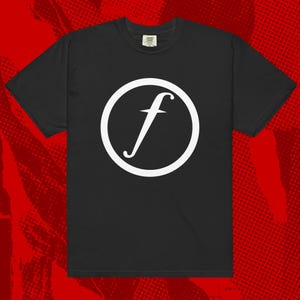 Factory Records Logo T-Shirt | Joy Division New Order Post Punk Goth 80s
