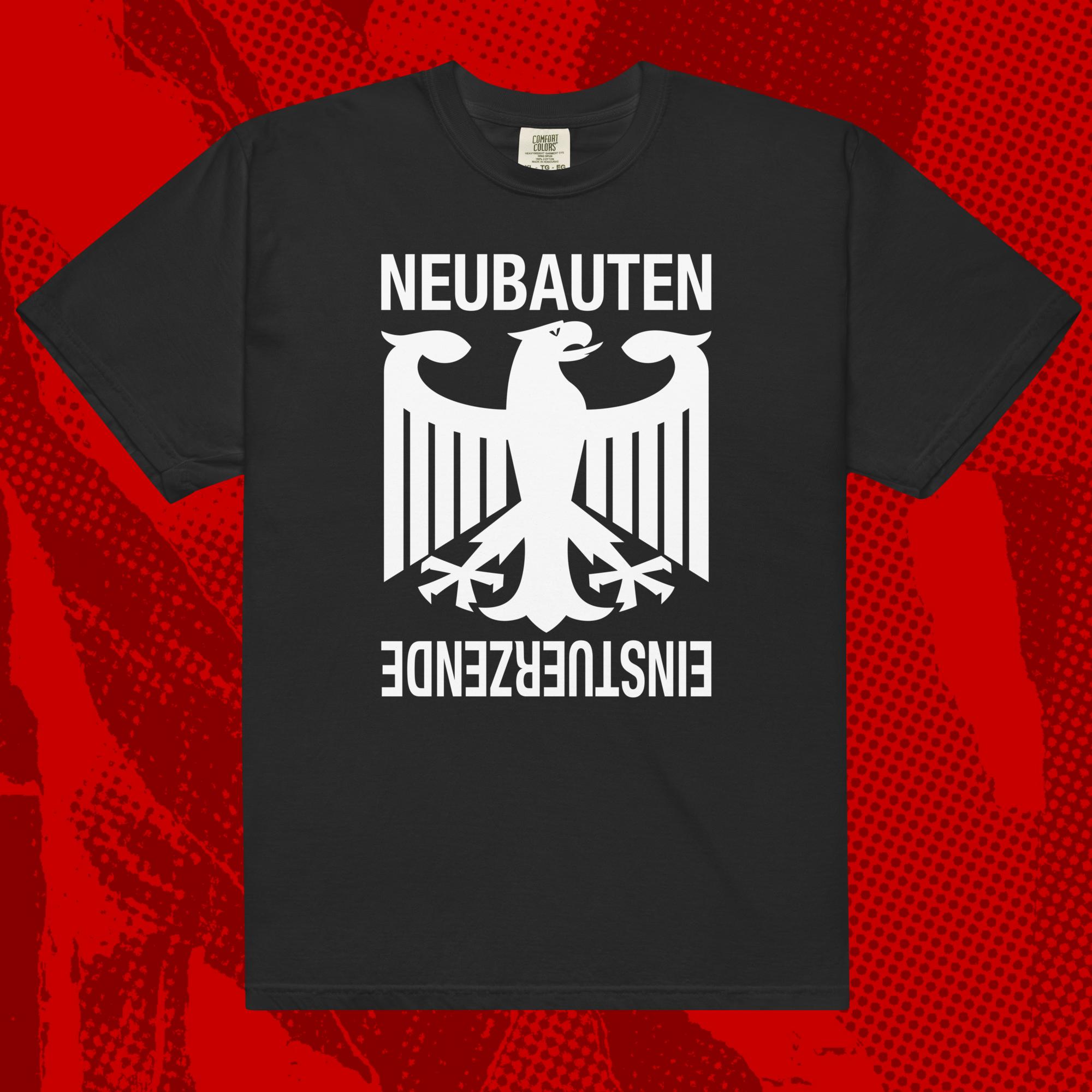 Einstürzende Neubauten 勝新太郎 バンドTシャツ Einsturzende Neubauten Eagle Shirt | Industrial Throbbing Gristle