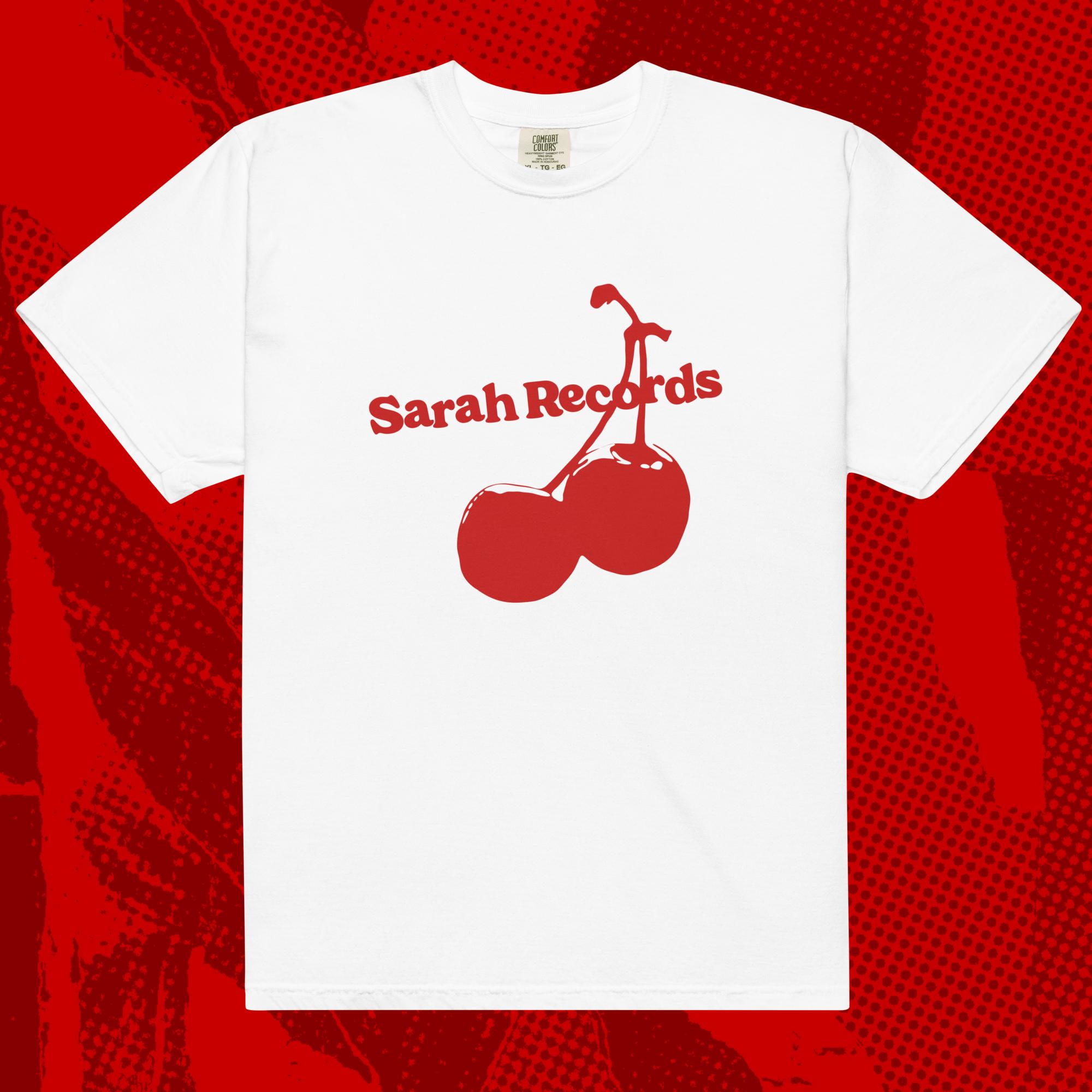 Sarah Records Cherries Shirt | C86 Another Sunny Day Flatmates