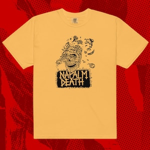 Napalm Death Skull Shirt | Metal Grindcore Cannibal Corpse At The Gates