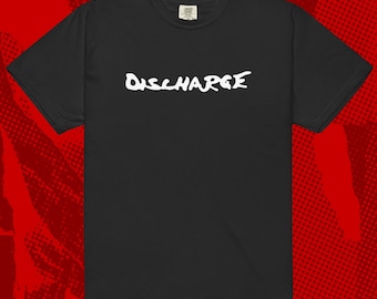 Camiseta con el logotipo de Discharge / Punk D-Beat Crust Crass GBH Tragedy