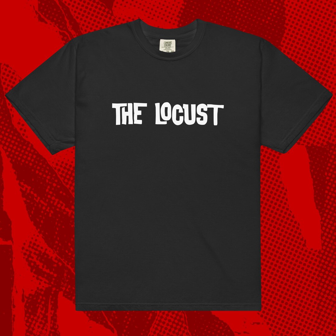 The Locust Logo Shirt | Hardcore Electro Art Punk an Albatross