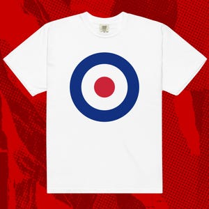 Mod Target Shirt | The Who Jam 60s Paul Weller Vespa Britpop