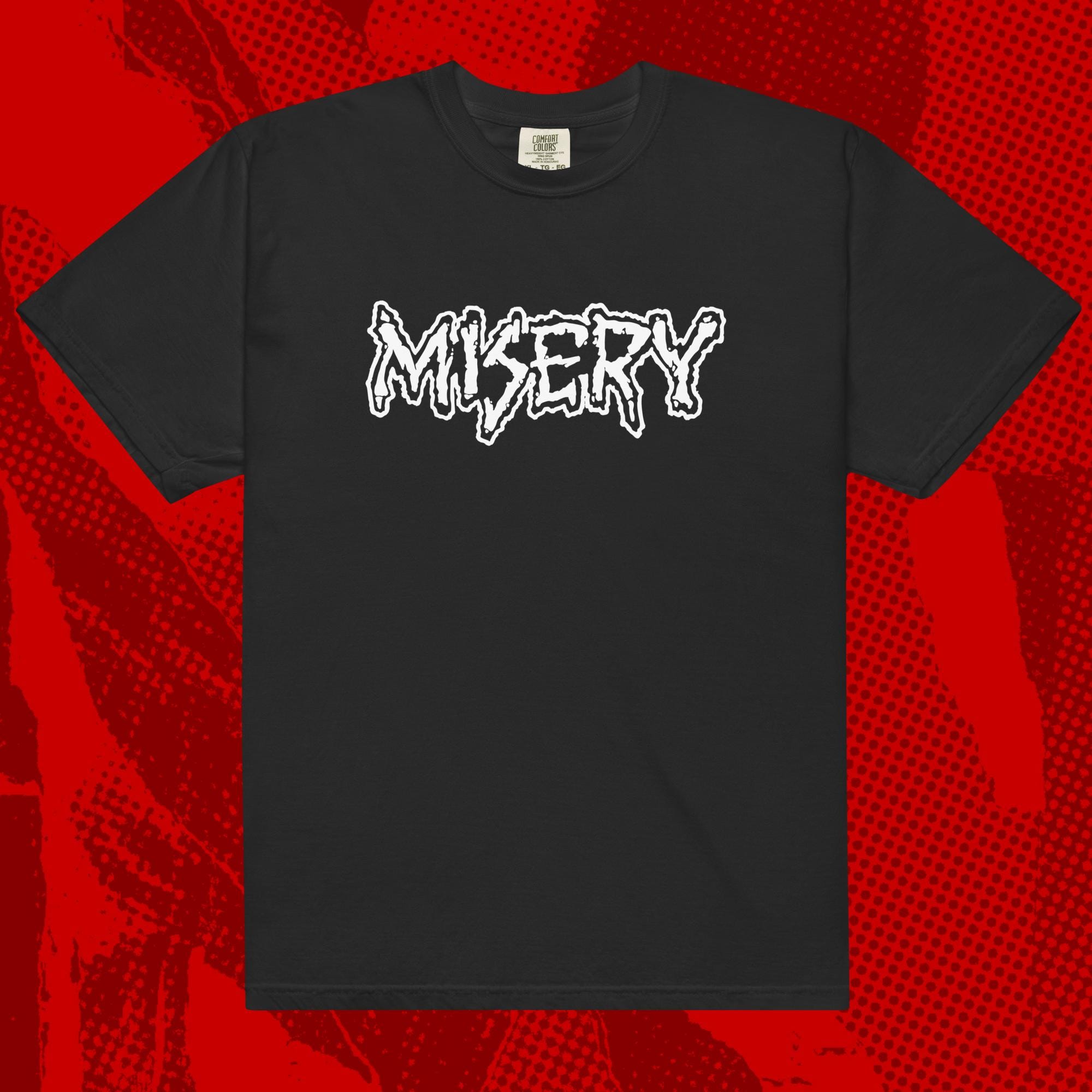 Misery Logo T-shirt | Crust Punk Anarcho Crass Amebix Hardcore - Etsy
