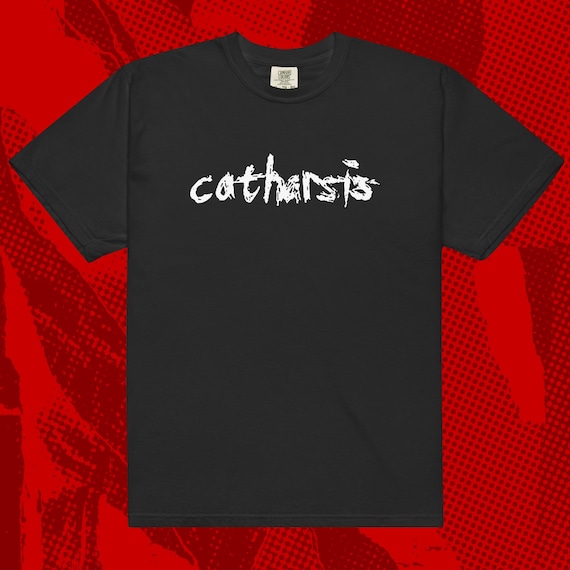 Catharsis Logo Shirt | Metalcore Hardcore Crimethinc Trial Earth