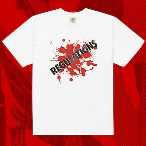 Regulations Shirt | Punk Vicious Direct Control Annihilation Time X