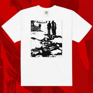 Disclose Once War Has Started T-Shirt | Punk Hardcore D-Beat Crust Anarcho Tragedy