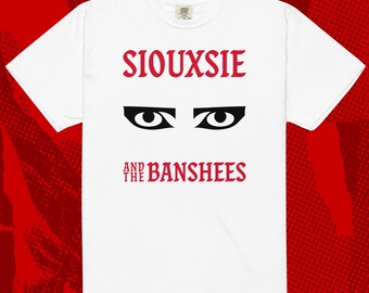 Siouxsie and The Banshees Eyes Shirt | Goth New Wave Cure Bauhaus Sisters of Mercy
