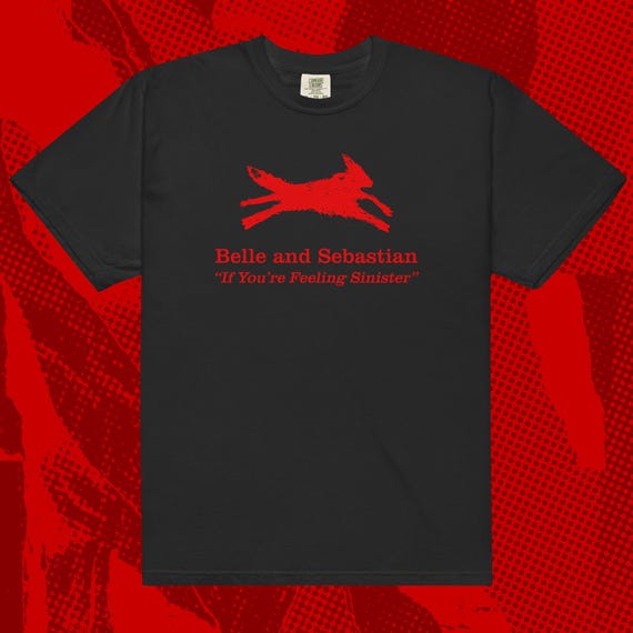 Belle and Sebastian Fox T-shirt | Indie Pop Pastels Rock 90s