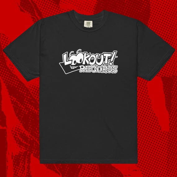 Lookout Records Logo Shirt | Pop Punk Green Day Operation Ivy