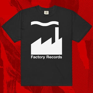 Factory Records T-Shirt | Joy Division New Order Post Punk Goth 80s