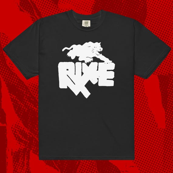 Rixe Logo Shirt | Oi French Camera Silens 4 Skins Syndrome 81 Punk