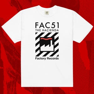 Factory Records Haçienda Shirt | New Order Happy Mondays Manchester Rave