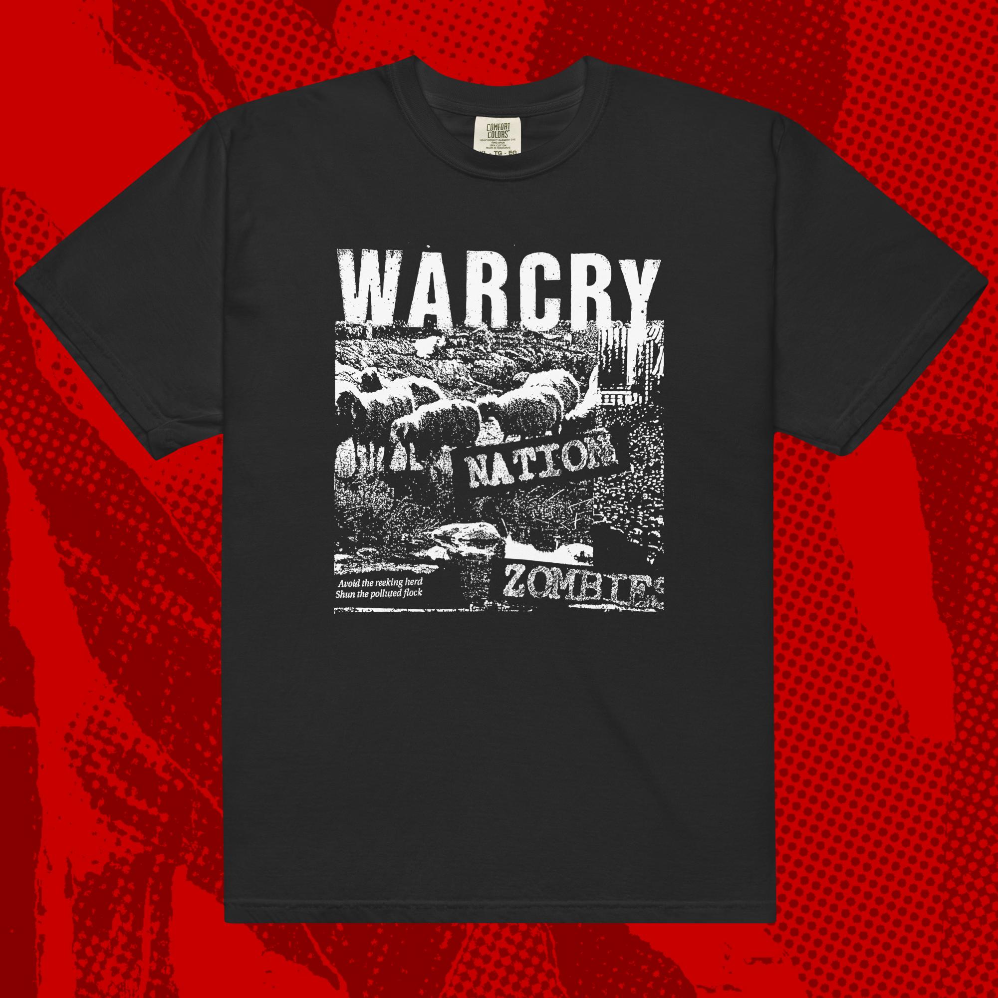 Warcry Sheep T-shirt | Tragedy Punk Crust D-beat Hardcore - Etsy
