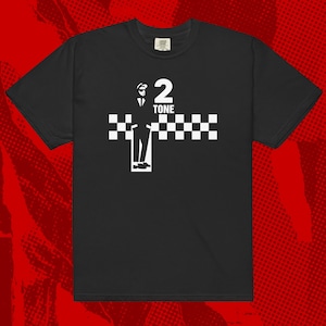Two Tone Records T-Shirt | Ska The Specials Madness English Beat