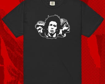 The Wailers Trio Shirt | Bob Marley Peter Tosh Reggae Rasta Jamaica