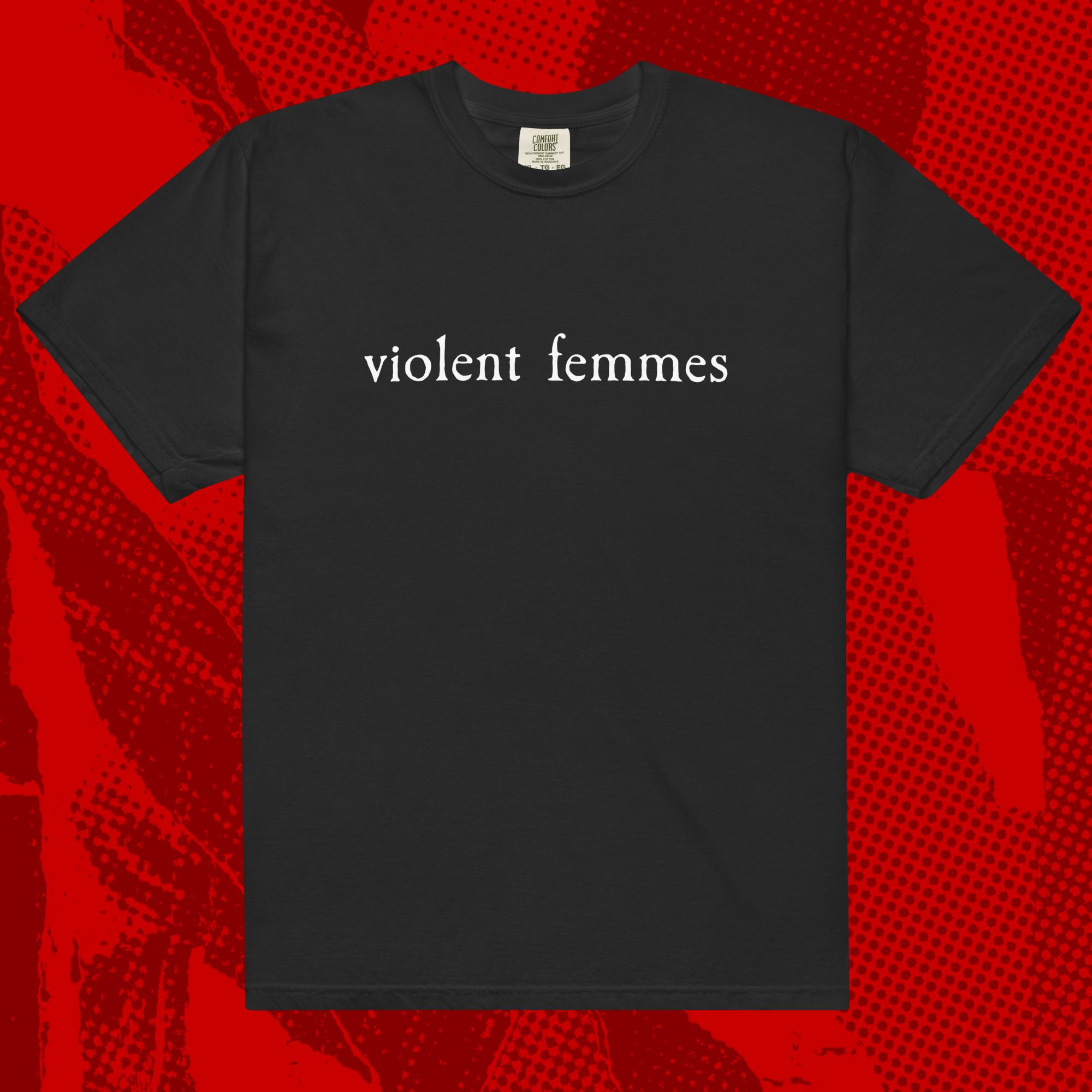 Violent Femmes Logo Shirt | Indie 90s Alternative They Might Be 
