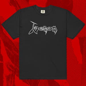 Venom Logo Shirt | Black Metal Hellhammer Celtic Frost Bathory Darkthrone