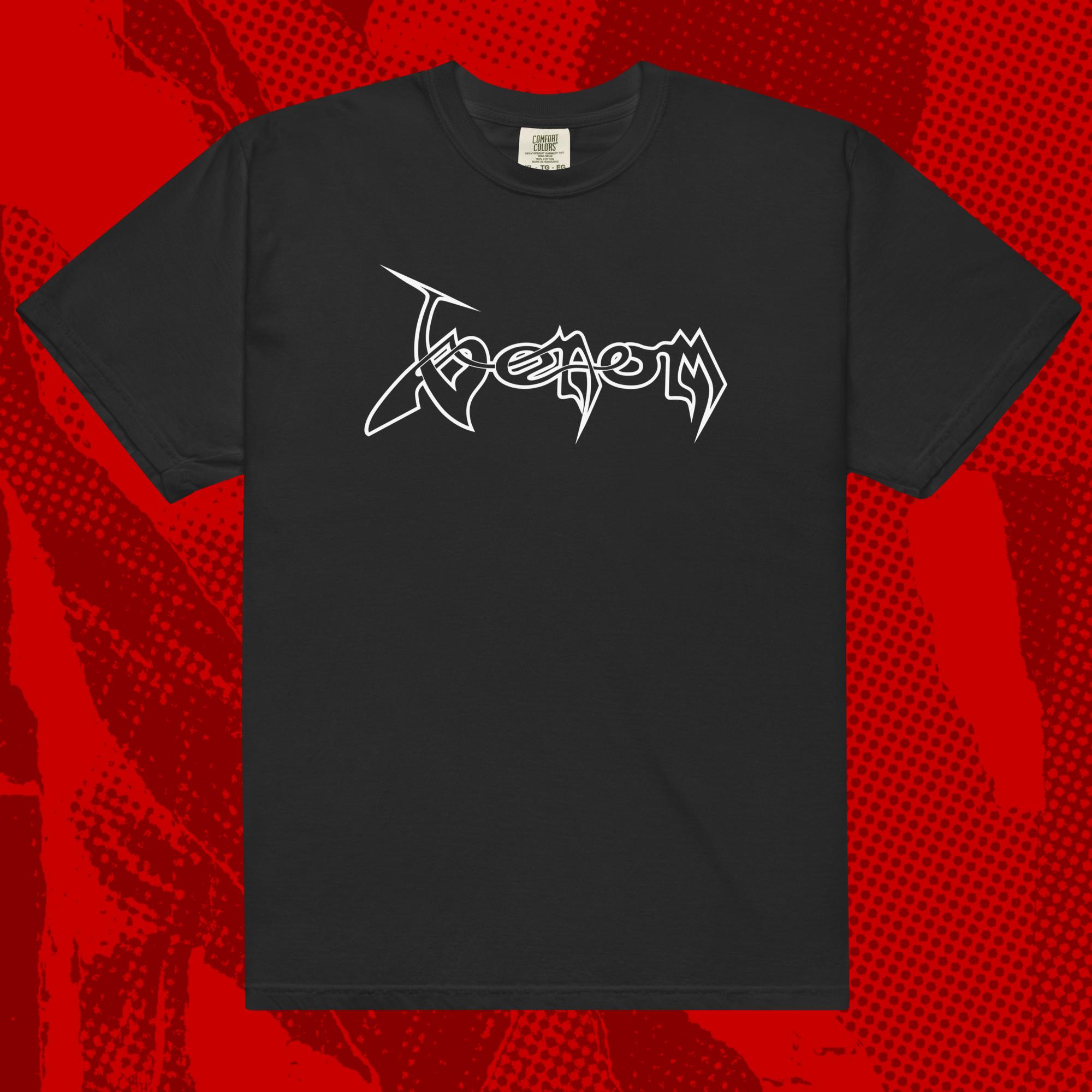Venom Logo Shirt | Black Metal Hellhammer Celtic Frost Bathory