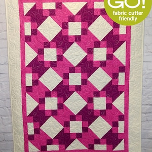 BL115 It’s a compliment EASY quilt pattern 3 sizes Accuquilt friendly, rotary cutting instructions included by Beaquilter