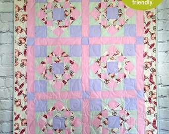 BL186 First Steps Quilt Pattern Accuquilt Friendly rotary cutting always included by beaquilter