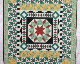 BL185 Globe Trekker accuquilt friendly quilt pattern templates always provided by beaquilter