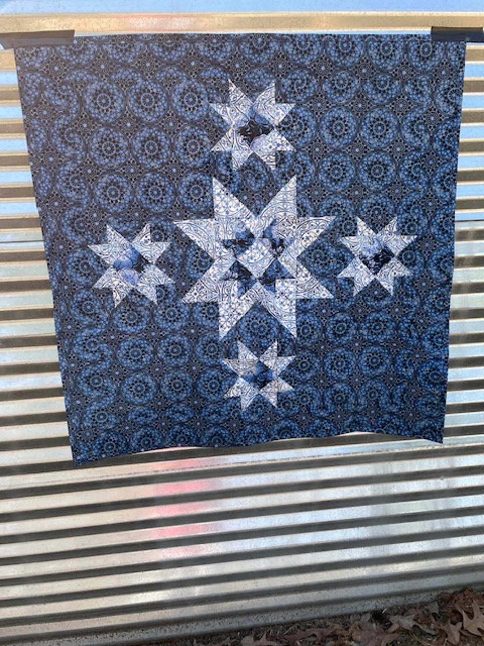 BL169 Full Moon Quilt Pattern Modern 3 SIZES Accuquilt GO Etsy UK