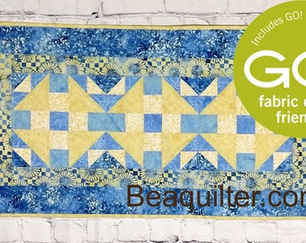 Duck Duck Goose Table Runner Quilt Pattern: Beginner Friendly (PDF Pattern)