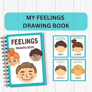Emotions Activity for Kids Toddler Emotions Chart Homeschool Autism Activities Feelings Chart Printable Preschool Worksheets Drawing Book