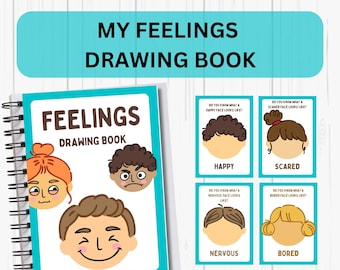 Emotions Activity for Kids Toddler Emotions Chart Homeschool Autism Activities Feelings Chart Printable Preschool Worksheets Drawing Book