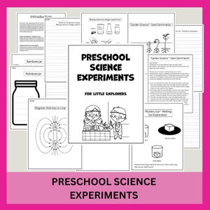 Kids Science Experiments Preschool STEM Science Experiment Printables Science Project for Kids Science Experiment Sheet Science Homeschool
